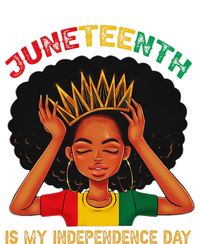 Juneteenth Is My Independence Day Black Black Queen T-Shirt