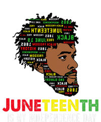 Juneteenth Is My Independence Day Black King Fathers Day T-Shirt