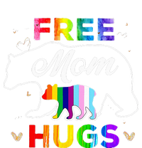 LGBTQ Pride Mama Bear Free Mom Hugs Toddler Hoodie