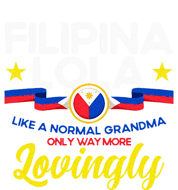 Philippine Flag Filipina Lola Grandma Pinay Filipina 7-Panel Snapback Hat