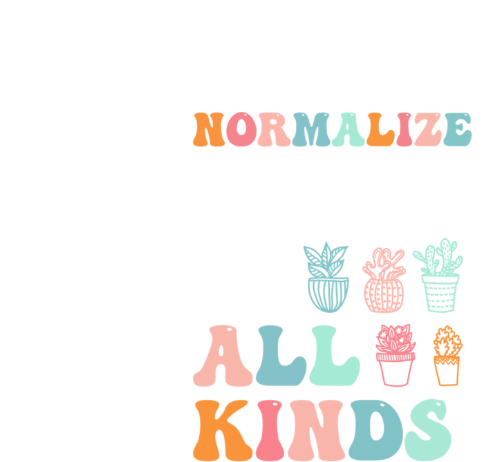 Retro Normalize Mind Of All Kinds Autism Awareness Gift T-Shirt