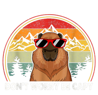 Retro Rodent Funny Capybara Dont Be Worry Be Capy T-Shirt