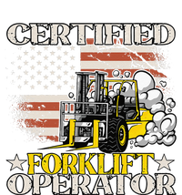 Certified Forklift Operator Forklift Driver Tall Sweatshirt