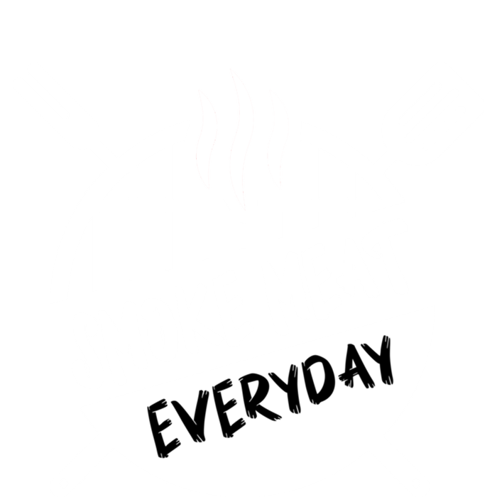 Smoke Meat Everyday Tee Funny Bbq Grilling Gift USA-Made Snowflake Beanie