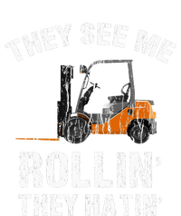 They See Me Rollin' They Hatin' Funny Forklift Driver Gift Legacy Cool Fit Booney Bucket Hat