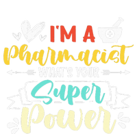 I am a Pharmacist What's Your Super Power Funny Women's Perfect Tri Tunic Long Sleeve Shirt