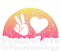 Peace Love and Pharmacology Pharmacist Daily Commute Backpack