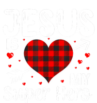 Jesus Is My Superhero Cute Powerful Christian Youth Performance Sprint T-Shirt