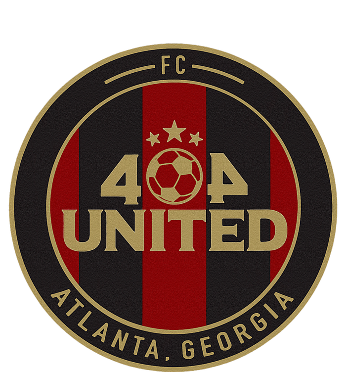 404 United Atlanta Soccer Fan Jersey Original Design Cooling Performance Crew T-Shirt