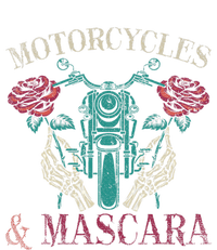 Motorbike Riding Women Motorcycles And Mascara Roses Biker Kids Long Sleeve Shirt