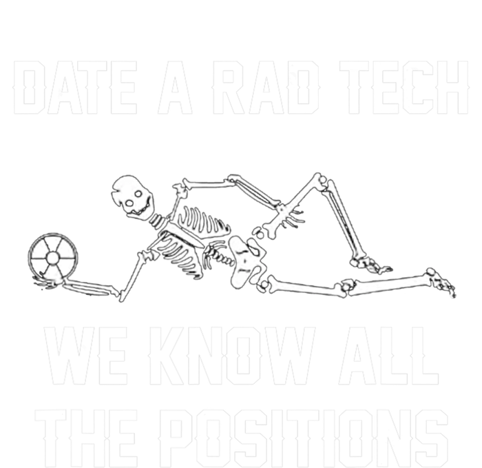 Radiology Technician Rad Tech X Ray Funny Date A Rad Tech Women's Perfect Tri Tunic Long Sleeve Shirt