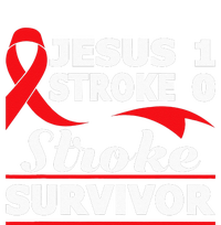 Christian Stroke Survivor Awareness Red Ribbon Brain Attack Women's Perfect Tri Rocker Tank