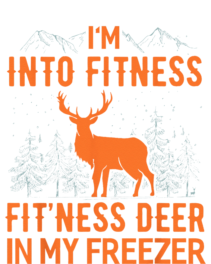 Fitness Deer In My Freezer Deer Deer Hunting Womens Cotton Relaxed Long Sleeve T-Shirt