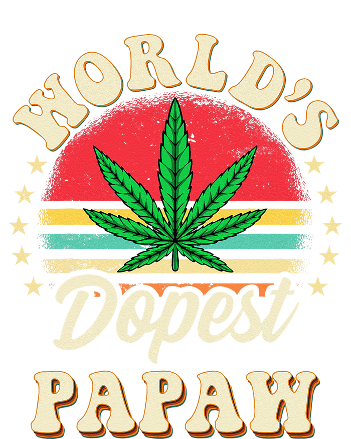 Funny 420 Weed Pot Vintage Matching Worlds Dopest PAPAW Toddler Zip Fleece Hoodie