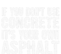 Funny Concrete Asphalt Art For Men Women Concrete Finisher Tall Long Sleeve T-Shirt