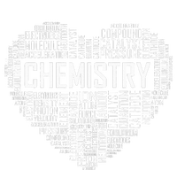 Chemistry Lover Heart Gift for Chemist Teacher or Student Insulated Varsity Jacket