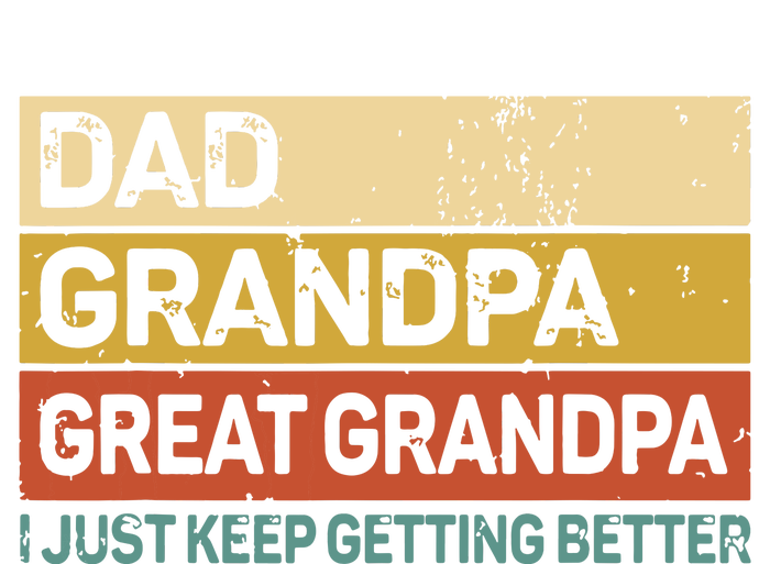 Men Fathers Day Gift From Grandkids Dad Grandpa Great Grandpa V-Neck T-Shirt