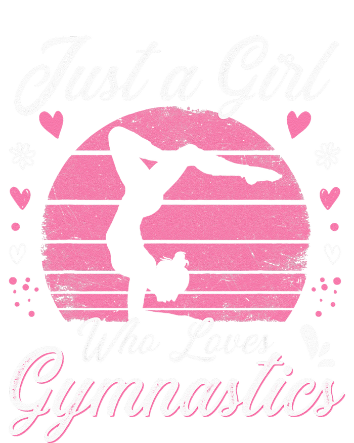 Gymnastic Sport Lover Just A Girl Who Loves Gymnastics Daily Commute Backpack