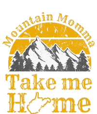 Mountain Momma West Virginia Take Me Home WV Map Mountains Women's Racerback Tank