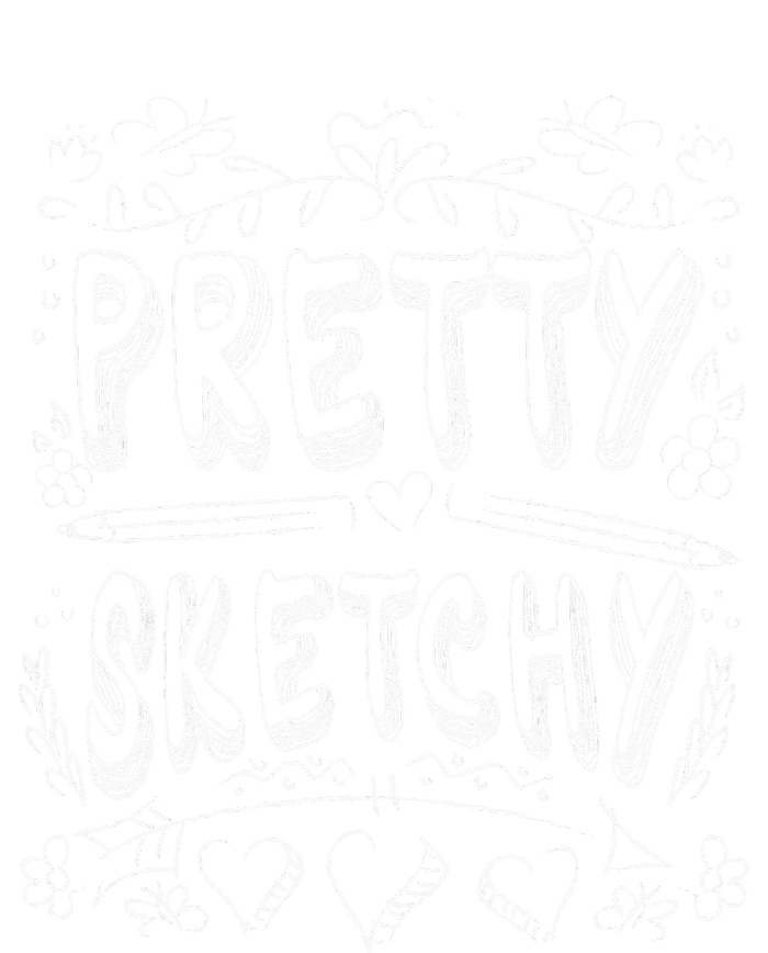 Pretty Sketchy Artists Pencils Art Lover T-Shirt