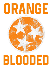 Tennessee Fan Orange Blooded Vol Sports Fan State Flag TN Metallic Star Ornament