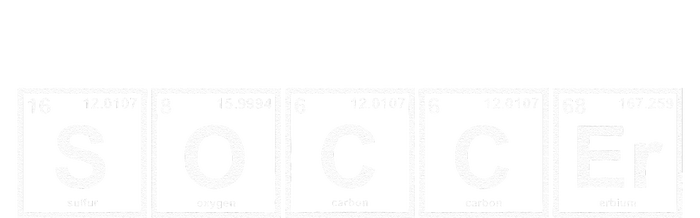 Soccer Is Part Of My Periodic Table Funny Chemistry T-Shirt