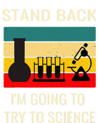 Stand back I'm going to try science funny scientist chemist 16 in Basic Backpack