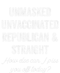 Unmask Unvaccinated Republican & Straight Anti Vax Freedom T-Shirt