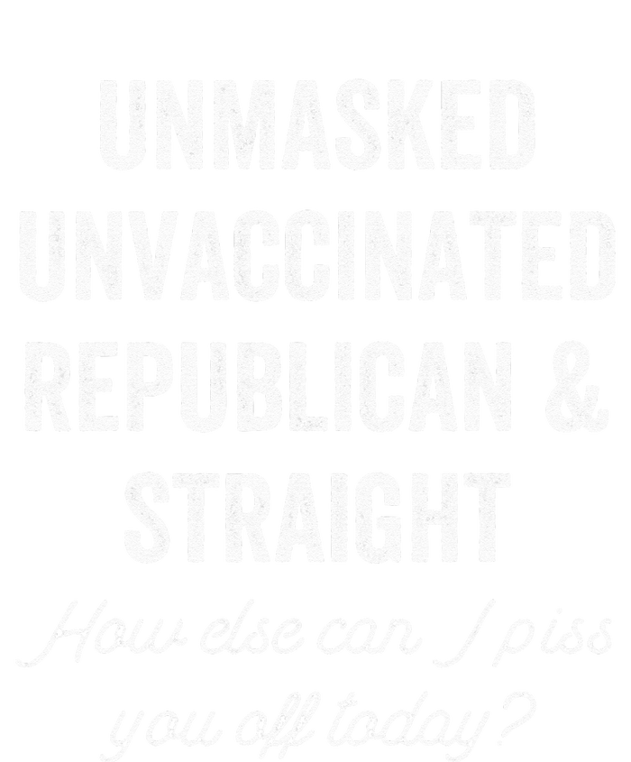 Unmask Unvaccinated Republican & Straight Anti Vax Freedom T-Shirt