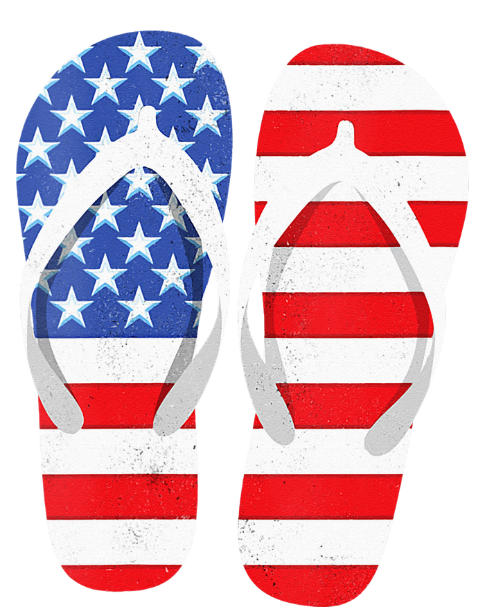 Womens American Flag Flip Flops Comfortable Slippers Flip Flops Ladies Long Sleeve Shirt