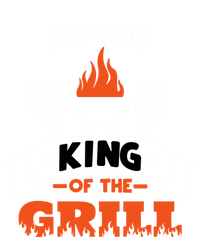 Potts King Of The Grill Grilling Bbq Chef Master Cooking Gift Pom Pom 12in Knit Beanie