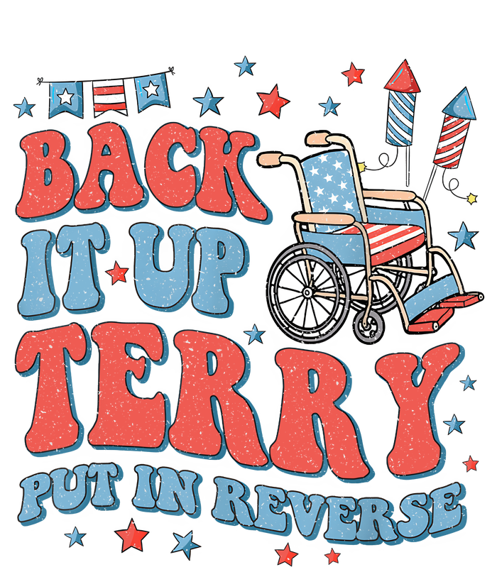 Groovy Back Up Terry Put It In Reverse Firework 4th Of July Stainless Steel Travel Mug