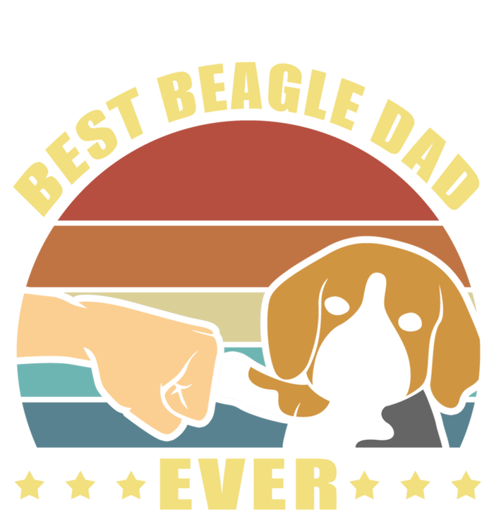 Best Beagle Dad Ever Dog Owner Father Funny Gift Poster