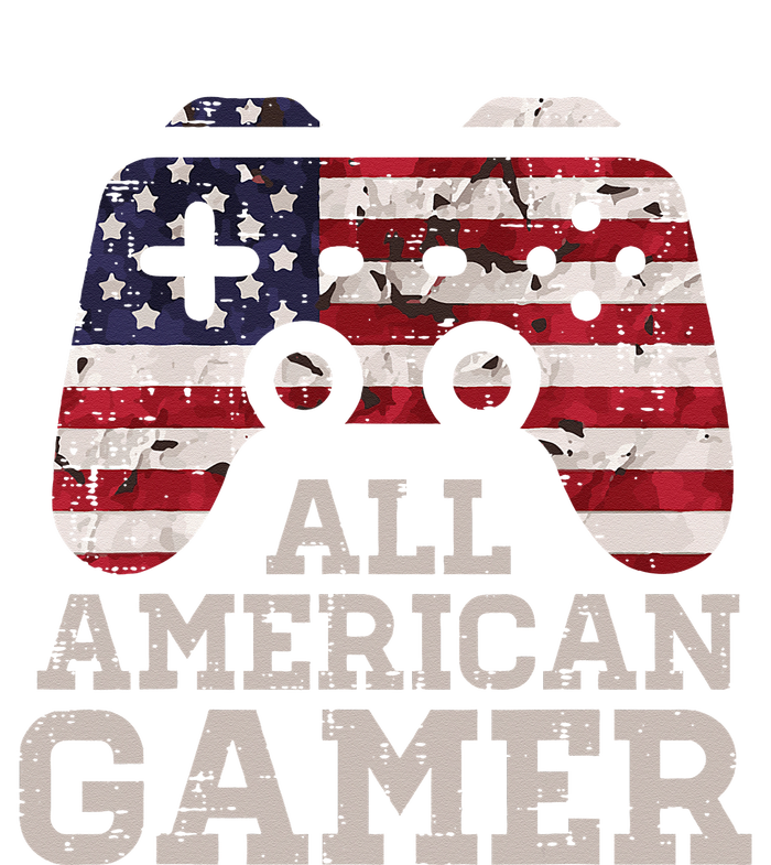 4th July All American Gamer Patriot T-Shirt