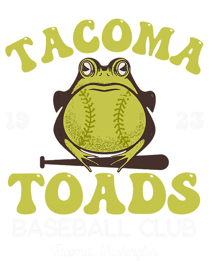 Vintage Tacoma Toads Retro Minor League Baseball Team Tie-Dye T-Shirt