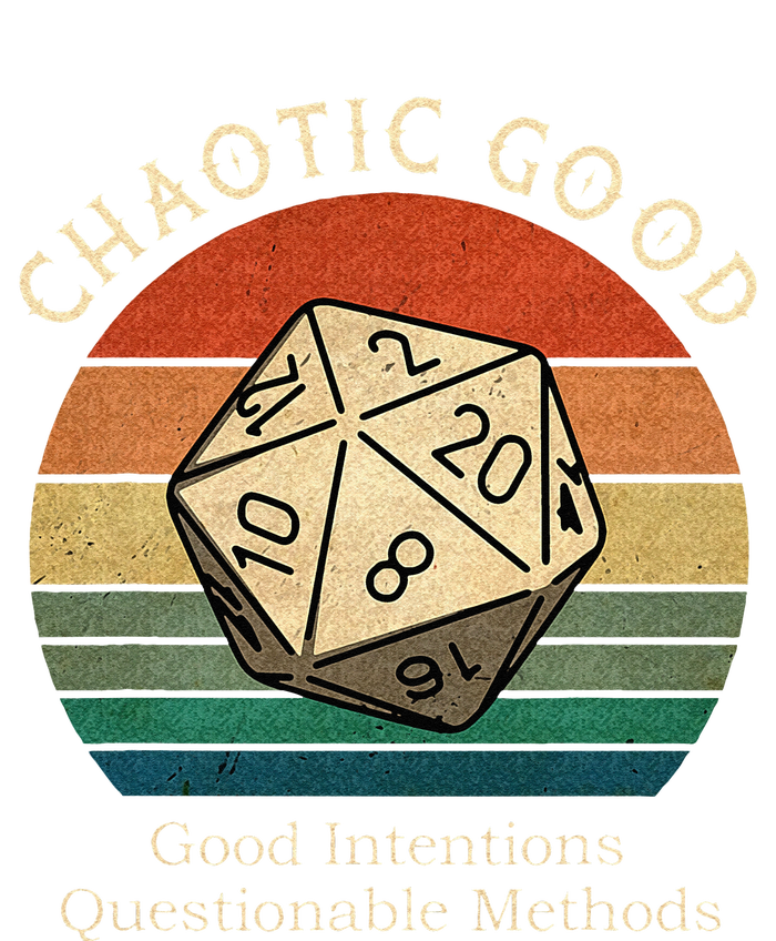 Chaotic Good Good Intentions Questionable Methods Vintage Pom Pom 12in Knit Beanie