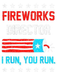 Fireworks Director I Run You Run Funny 4th Of July Women's Perfect Tri Tunic Long Sleeve Shirt