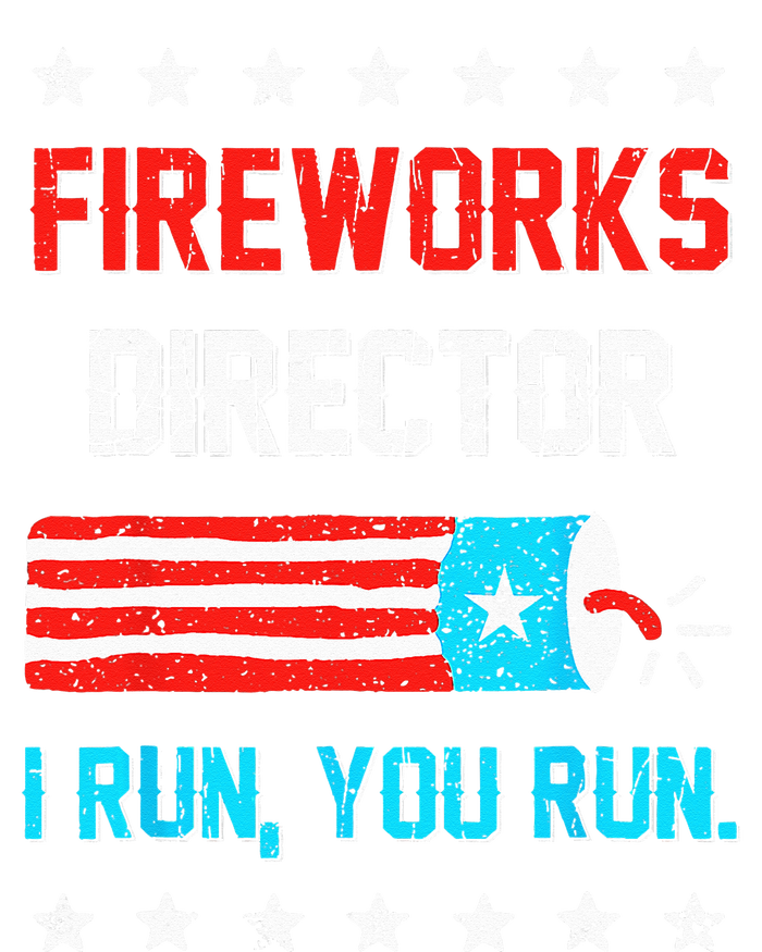 Fireworks Director I Run You Run Funny 4th Of July Women's Perfect Tri Tunic Long Sleeve Shirt