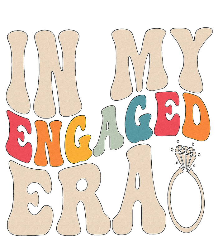 Funny Engagement Fiance In My Engaged Era Bachelorette Party T-Shirt