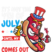 Funny Hotdog It's Not 4th of July Until My Wiener Comes Out  Tank Top