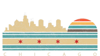 Chicago Flag Skyline Vintage Illinois City Retro Souvenir T-Shirt