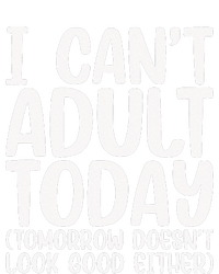 I Can’t Adult Today Funny Adulting Humor Stress Relief Women’s Perfect Tri Rocker Tank