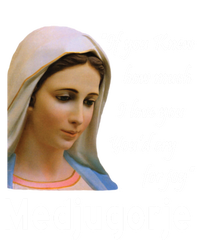 Our Lady Queen Of Peace Medjugorje Totus Tuus Virgin Mary Gift Coaster