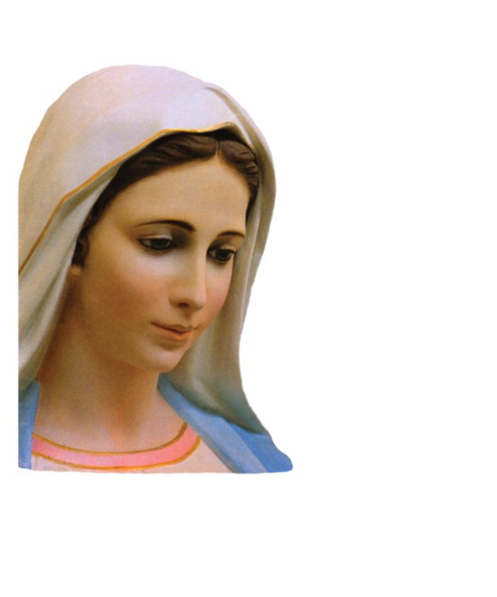 Our Lady Queen Of Peace Medjugorje Totus Tuus Virgin Mary Gift Coaster