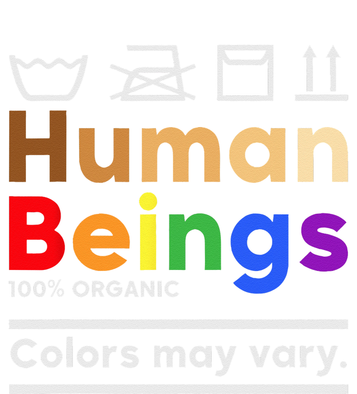 Human Beings Colors May Vary Washing Instructions Full Zip Hoodie