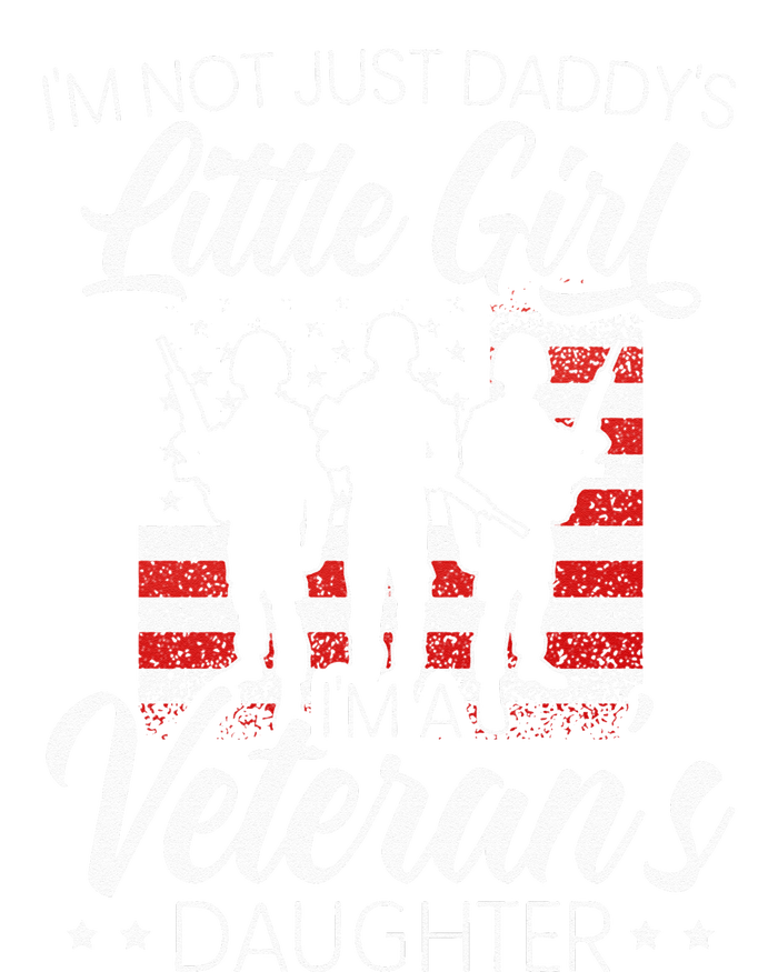 Im Not Just Daddys Little Girl Im A Veterans Daughter Baby Long Sleeve Bodysuit