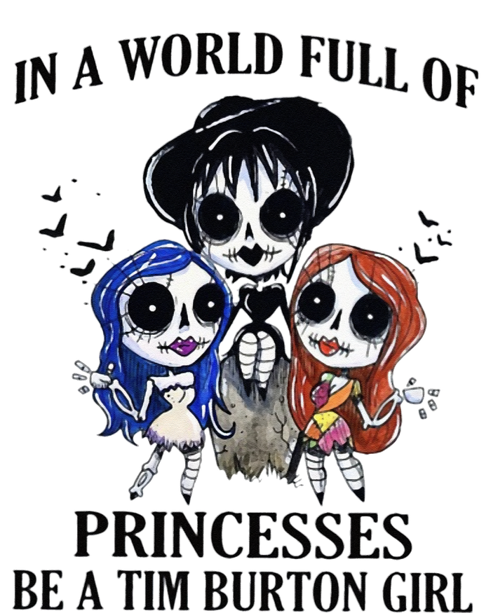 In A World Full Of Princesses Be A Tim Burton Girl Cooling Performance Long Sleeve Crew