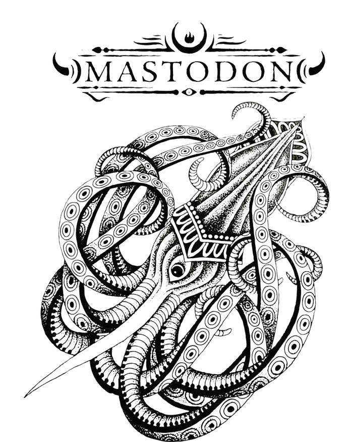 Mastodon – Kraken Ladies Long Sleeve Shirt