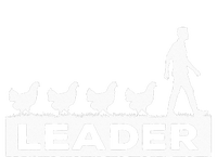 Leader Chicken Leading Chicken Owner Chicken Leadership High Crown Mesh Back Trucker Hat