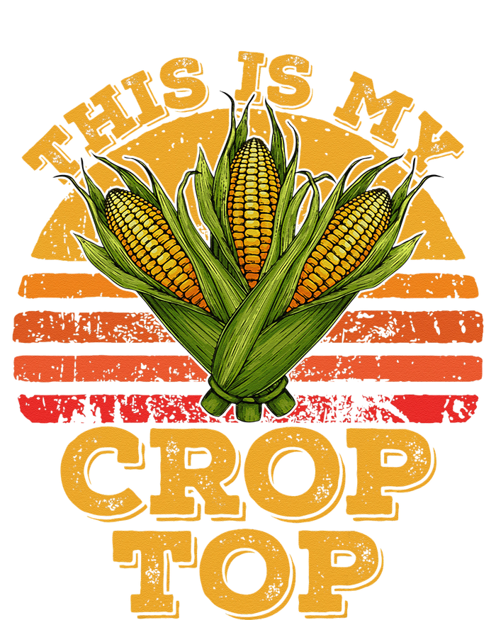 This Is My Crop Funny Farmer Farming Corn Lover Retro Youth Performance Sprint T-Shirt